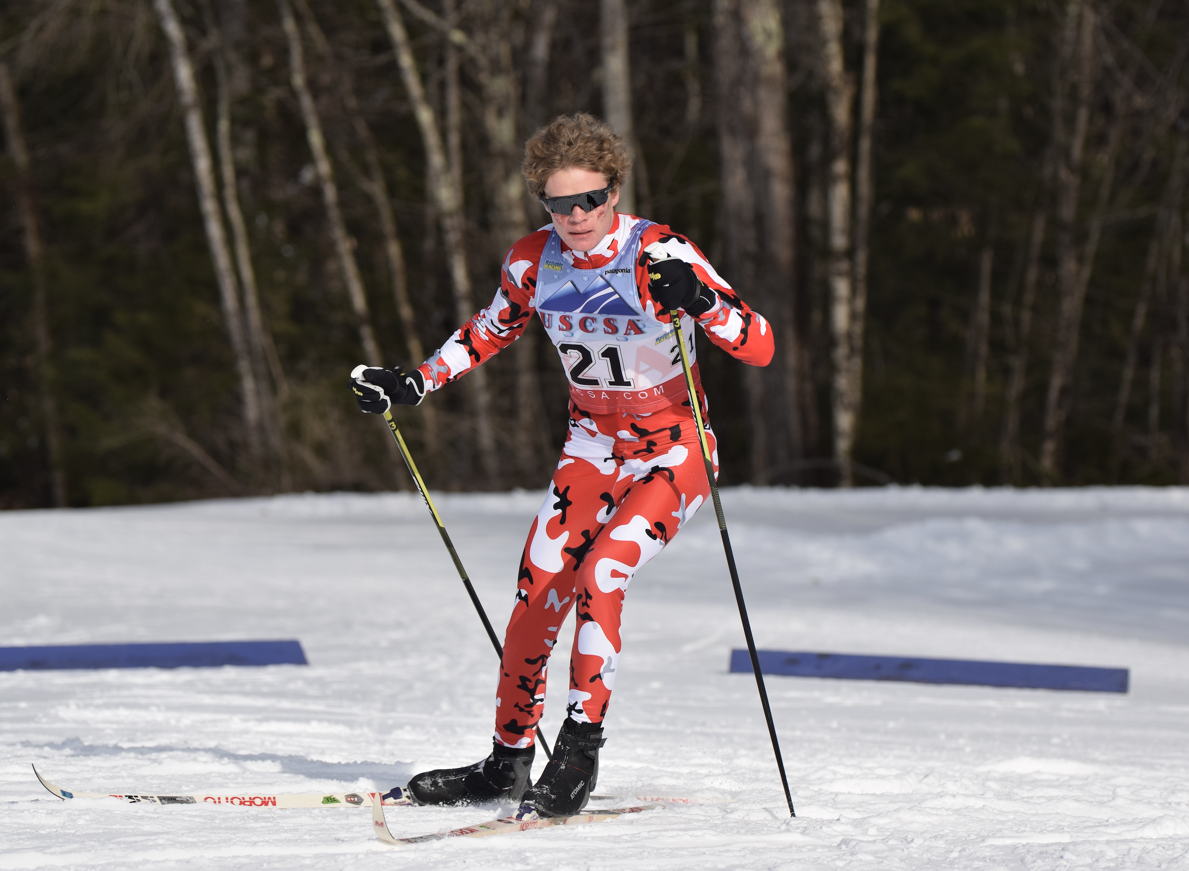 skiing