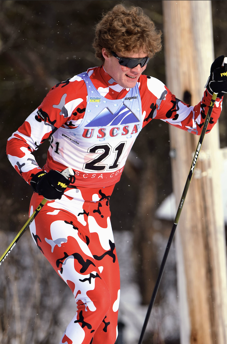skiing